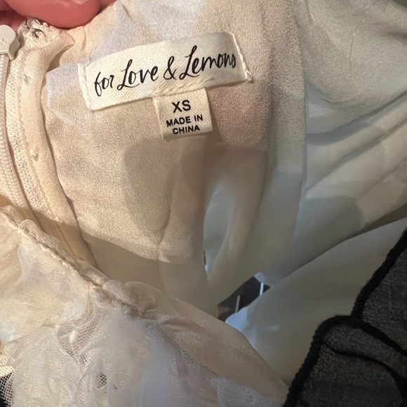 For Love And Lemons Poppy Mini Dress - Picture 8 of 8